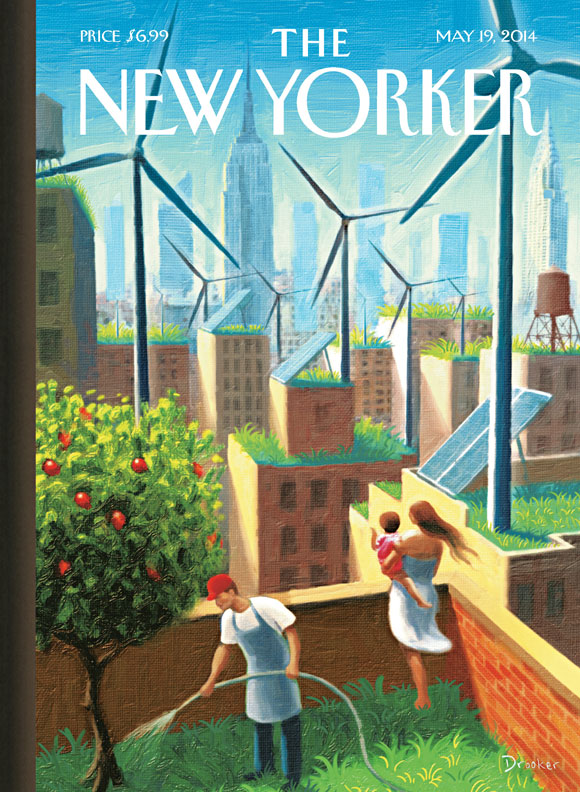 Cover of the May 19, 2014 edition of The New Yorker Image: Eric Drooker Source: www.newyorker.com
